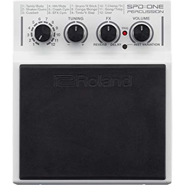 Roland SPD::ONE Percussion Pad, E-Drum mit 22 Sounds, Gummi Schlagfläche, Micro USB und Batteriebetrieb – Bild 5
