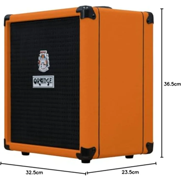 Orange Crush Bass 25, 25 Watt Bass Combo mit 1x 8" Lautsprecher, eingebautem Stimmgerät und Cabsim Boxensimulation – Bild 9