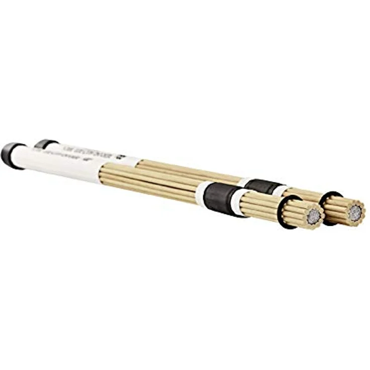 Meinl SB208 Multi-Rod Birch, Drumsticks aus Birke mit Schaumstoffkern, 16,5 mm Durchmesser, 40,1 cm lang, verstellbare Gummiringe zur Soundanpassung – Bild 3