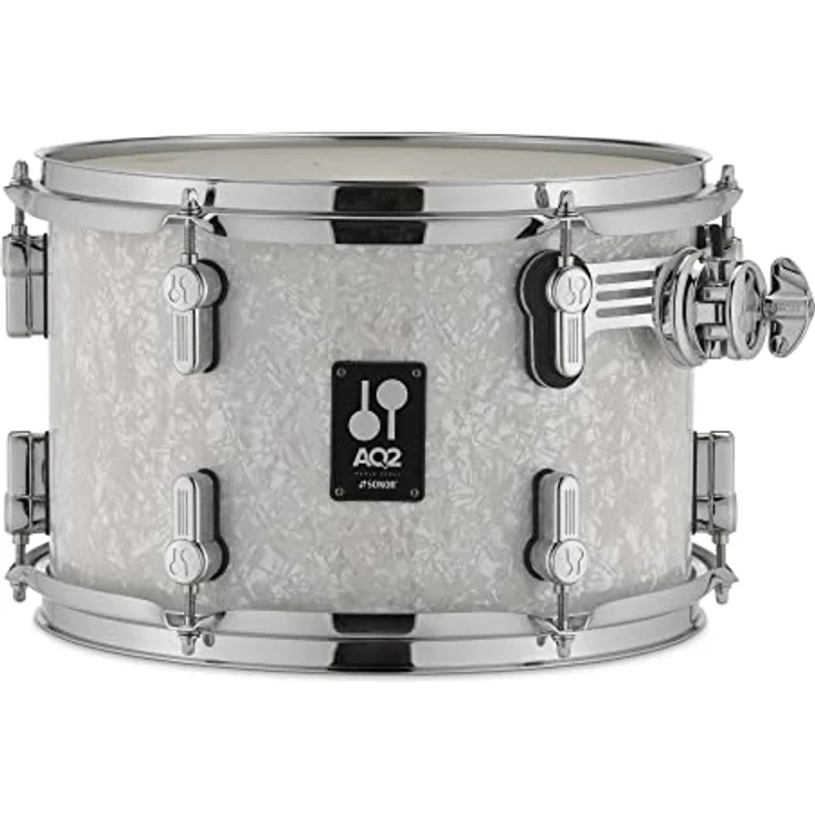 Sonor AQ2 Stage Set WHP, Schlagzeug-Set mit 7-lagigem Ahornkessel, 22"x17,5" Bass Drum, Farbe: White Pearl – Bild 7
