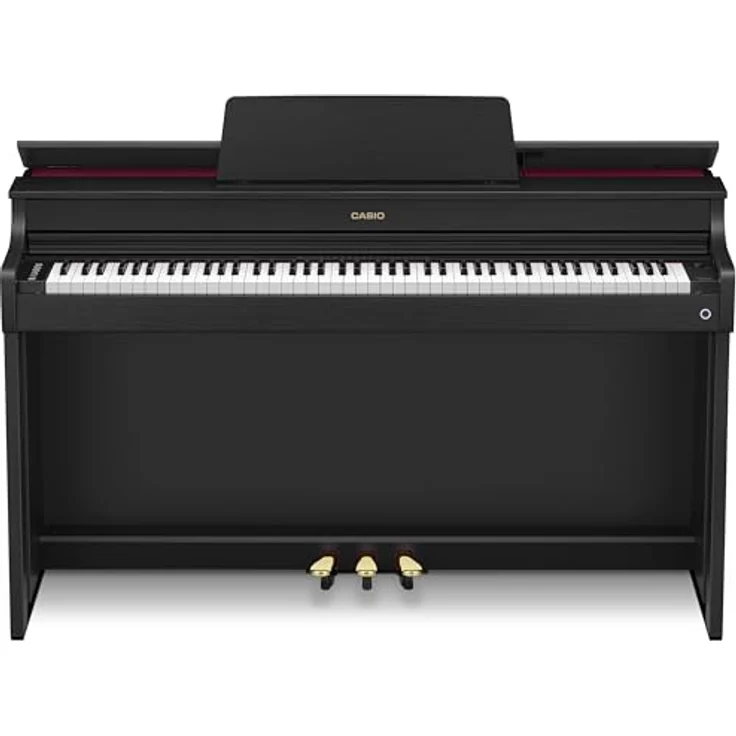 Casio AP-300 BK, Digitalpiano mit 88 gewichteten Tasten, 19 Sounds, MIDI- und Audio-Recording, schwarz – Bild 2