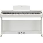 Yamaha YDP-145 WH Arius, Digital Piano mit 88 gewichteten Hammermechanik-Tasten, 10 Sounds, 192-stimmiger Polyphonie, weiß