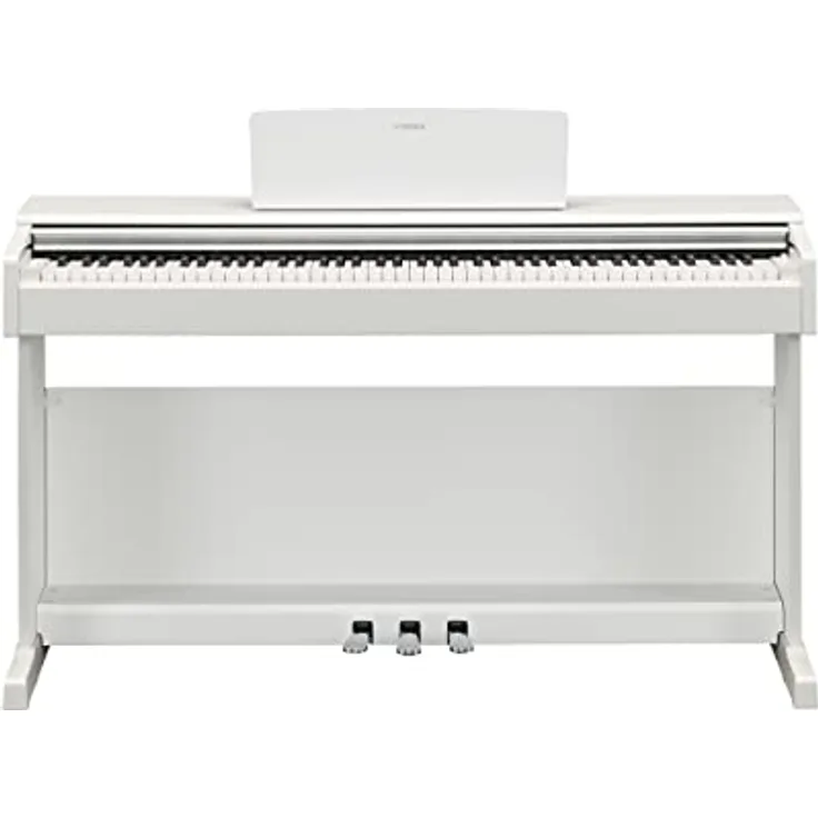 Yamaha YDP-145 WH Arius, Digital Piano mit 88 gewichteten Hammermechanik-Tasten, 10 Sounds, 192-stimmiger Polyphonie, weiß