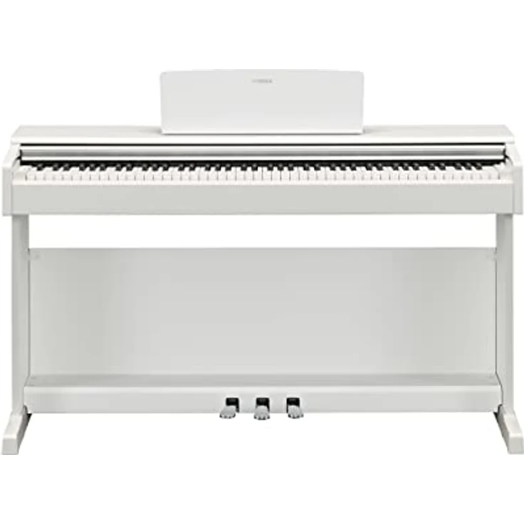 Yamaha YDP-145 WH Arius, Digital Piano mit 88 gewichteten Hammermechanik-Tasten, 10 Sounds, 192-stimmiger Polyphonie, weiß – Bild 1