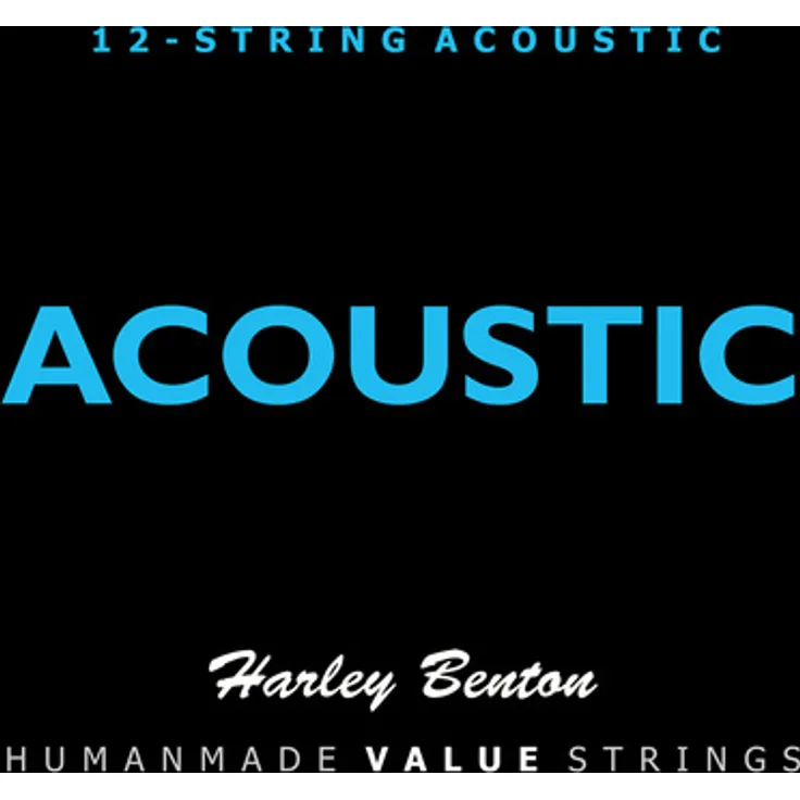 Harley Benton Valuestrings WE12, Saitensatz für 12-saitige Westerngitarre, Bronze, Stärken 010-050