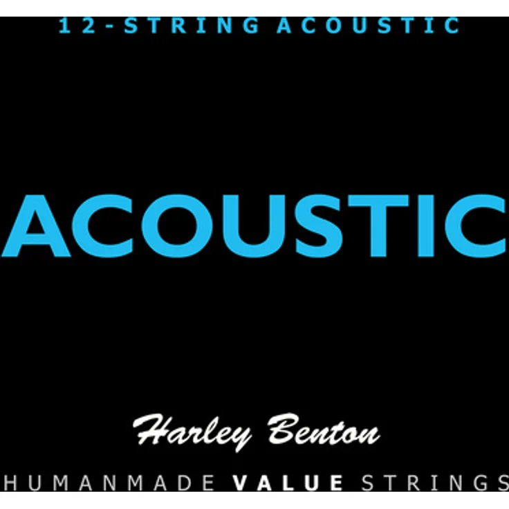 Harley Benton Valuestrings WE12, Saitensatz für 12-saitige Westerngitarre, Bronze, Stärken 010-050