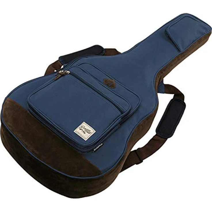 Ibanez IAB541-NB Powerpad Gigbag, A-Gitarre Tasche mit 15mm Polsterung, Navy Blue, 4 Zubehörfächer, Rucksackgarnitur – Bild 2