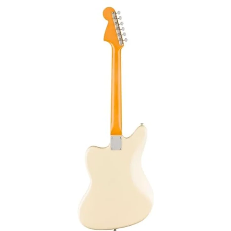 Fender Johnny Marr Jaguar OWT, E-Gitarre mit Erle Korpus, Ahorn Hals, Palisander Griffbrett, Olympic White, inkl. Hardshell Case – Bild 2