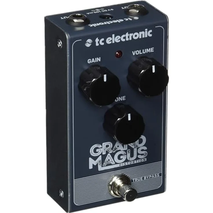 TC Electronic GRAND MAGUS DISTORTION, Overdrive-Pedal mit organischer röhrenartiger Verzerrung, engem unteren Ende und natürlichem Durchhang – Bild 1