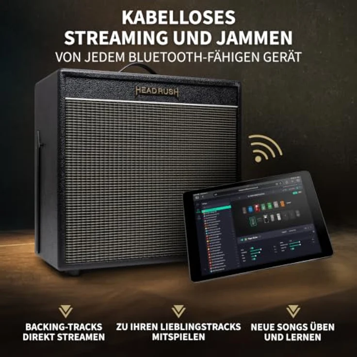Headrush FRFR-12 Cab, Aktiver Full-Range Lautsprecher mit 750 W Peak, Bluetooth 5.3 und 3-Band EQ – Bild 5