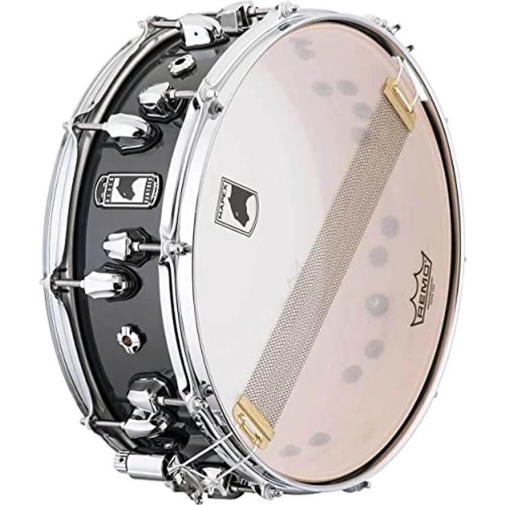 Mapex 14"x05" Razor Snare, Black Panther Serie, 6-lagiger Ahornkessel, Dark Grey, Cylinder Drive Snareabhebung, chrom Hardware – Bild 2