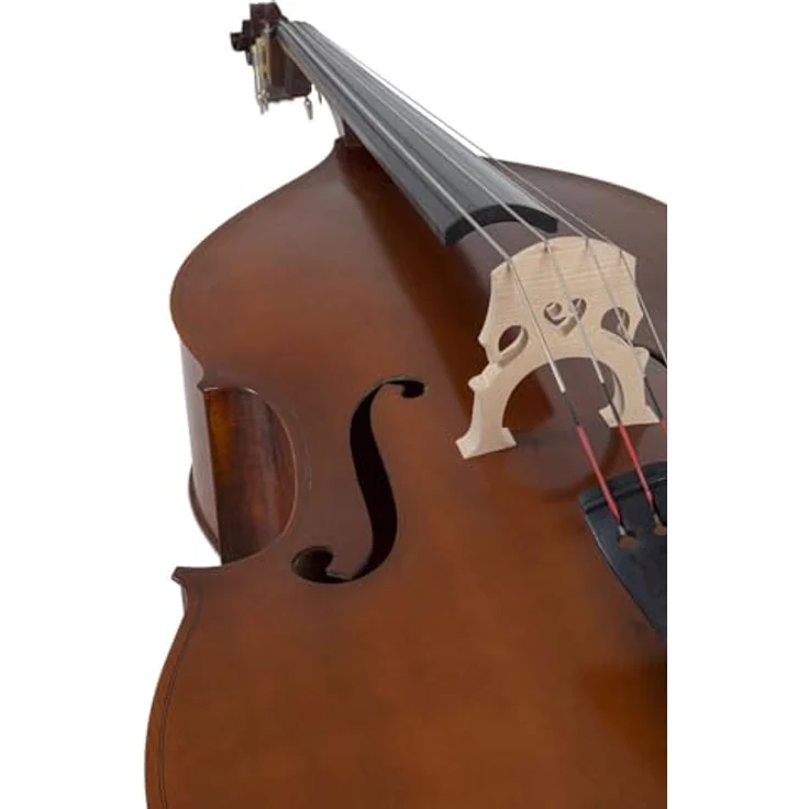 Gewa Premium Line Laminated Bass 3/4, Kontrabass Violinform mit laminierter Decke, dunkelbraun, spielfertig aus Meisterwerkstätten – Bild 5