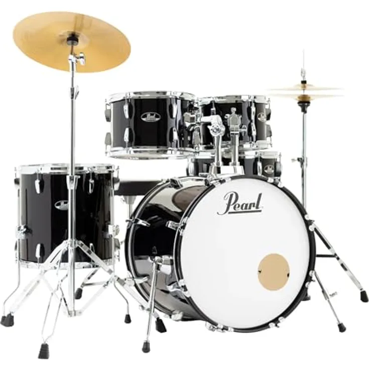 Pearl ROADSHOW 5-pcs Set, Schlagzeug-Set mit 5 Komponenten, akustisch, mit Standard und CYMB Zubehör