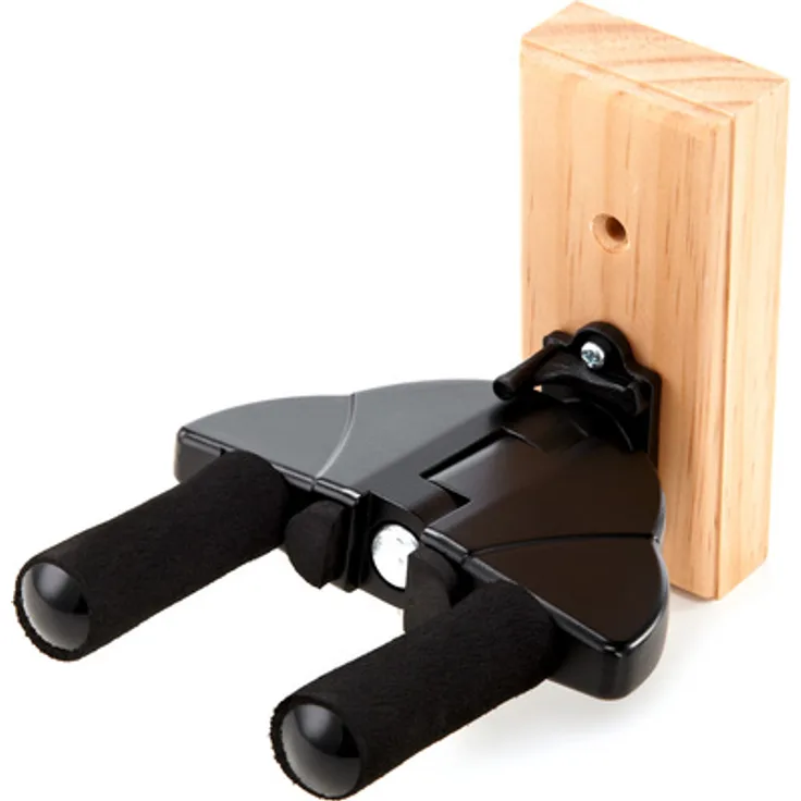 Millenium UH-2, Ukulele Wandhalter mit Locking System und gepolstertem Bügel, für Instrumente bis 4 cm Breite