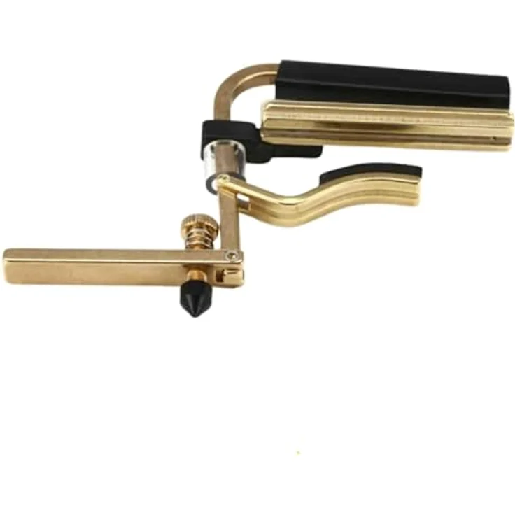 Shubb C6B Dobro-Kapodaster, einstellbarer Kapodaster für Squareneck-Gitarren, Messing – Bild 5
