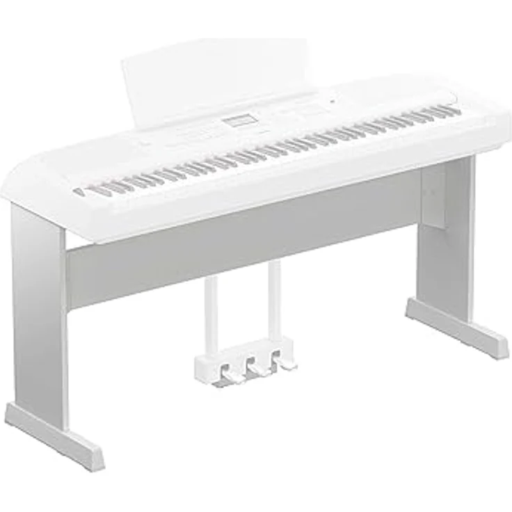 Yamaha L-300 WH, Keyboard-Ständer für DGX-670 WH und P-S500WH, weiß – Bild 2