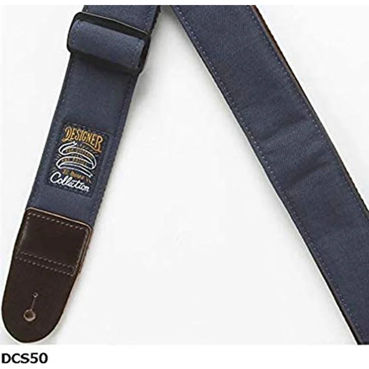 Ibanez DCS50D-RD Designer Strap, Gitarrengurt in Rot mit verstellbarer Länge bis 1700 mm und sicheren Lederenden – Bild 6