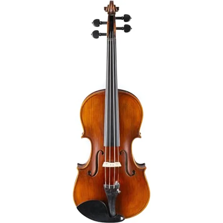 Stentor SR1875 Violine Elysia 4/4, handgefertigt mit massiver Fichtendecke und Ahornkorpus, Ebenholzbestandteilen, inklusive Pirastro Besaitung