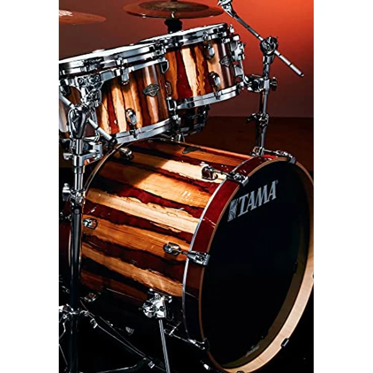 Tama 22" Resonant Bass Drum Fell, Schwarz, einschichtiges, dünnes Resonanzfell mit Tama Logo – Bild 4