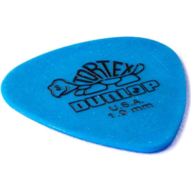 Dunlop Tortex Standard Plektren, 1,0 mm, 72er Pack, blau – Bild 8