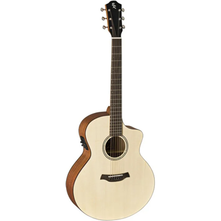Baton Rouge X11S/FJE, Westerngitarre Jumbo Cutaway mit massiver Fichtendecke und Mahagonikorpus, natur satin