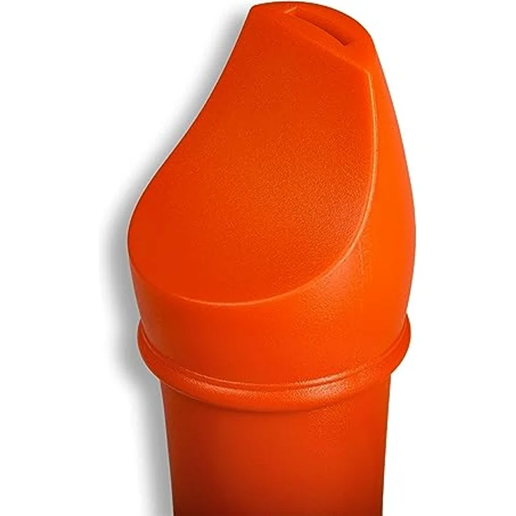 Mollenhauer 17214 Fipple Digi Soprano G DH, Sopranblockflöte in C mit Doppelloch, Kunststoffkopf, Ahornunterstück, orange – Bild 7