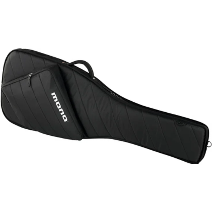 Mono Cases Bass Sleeve 2.0 BLK, Gigbag für E-Bass mit "Headlock" System, wasserabweisendem 600D Poly-Canvas und Außentasche, schwarz