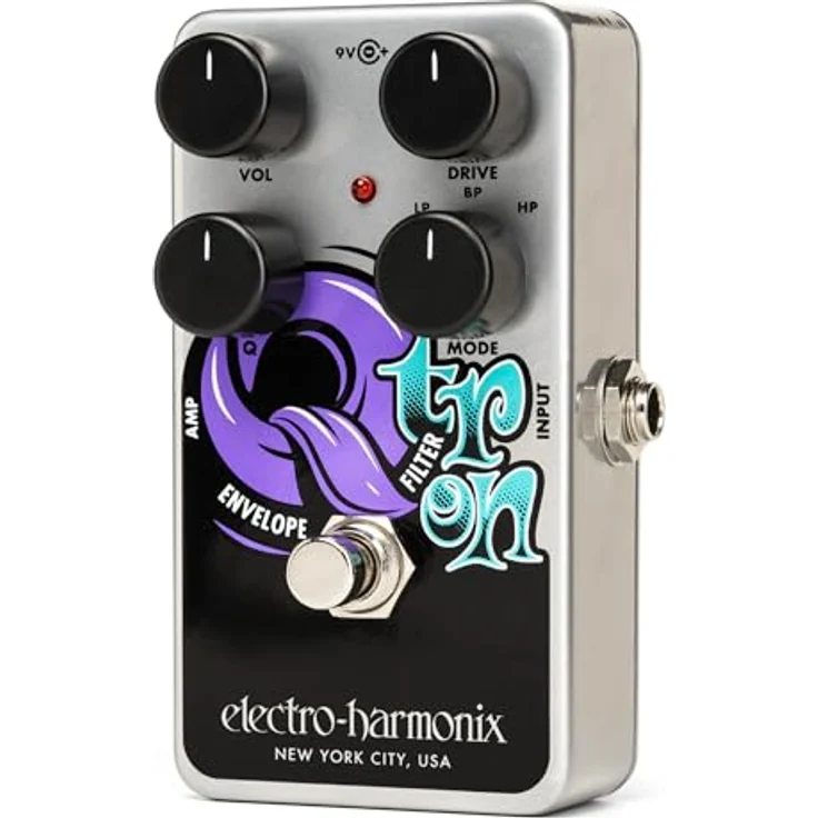 Electro Harmonix Nano Q-Tron Envelope Filter, Effektpedal für E-Gitarre & Bass mit 3 Schaltbaren Modi und Q-Control – Bild 4