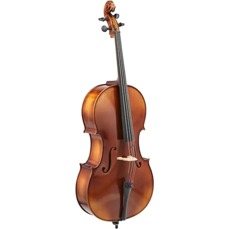 Gewa 100th Anniversary Cello 4/4, Jubiläums-Cello Set mit massiver Fichtendecke, Ahorn-Boden, Handlackierung und inkl. Kolofon sowie Tasche mit Rucksackriemen – Bild 2