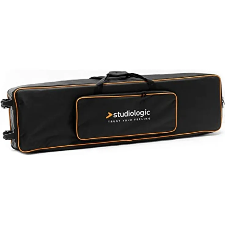 Studiologic Softbag Soft Case Size C, gepolsterte Transporttasche mit Rollen für SL88, Studio/Grand/Numa X Piano 88, Innenmaß 1280 x 310 x 125 mm, schwarz