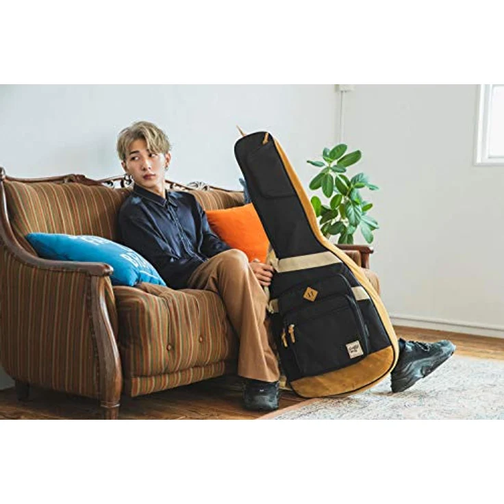 Ibanez IGB541-BK Powerpad Gigbag für E-Gitarre, 15mm Polsterung, stoßdämpfendes Design, schwarz – Bild 2