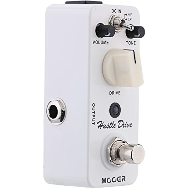 Mooer Hustle Drive, Overdrive-Pedal mit Drive-, Volumen- und Tone-Regler, True Bypass, 9V DC Anschluss – Bild 4