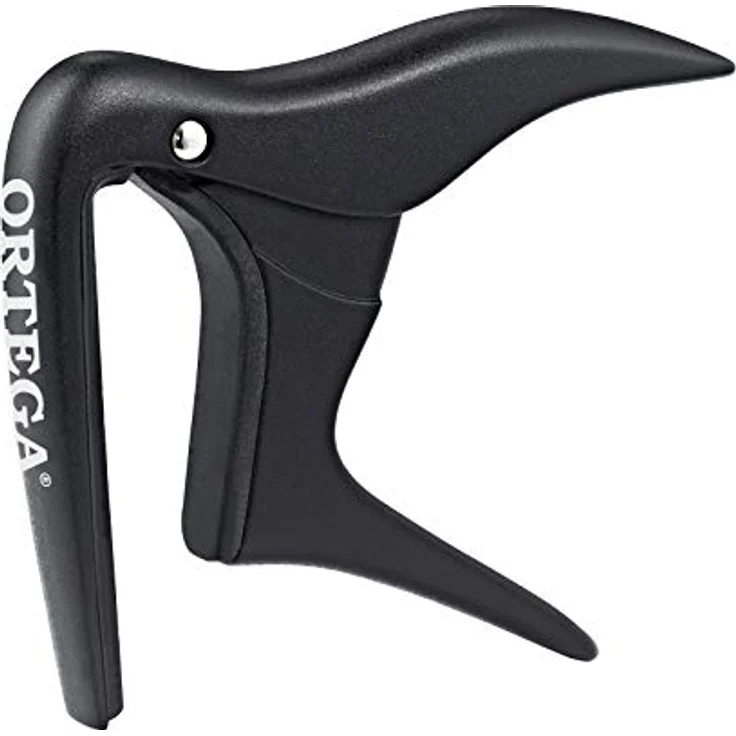 Ortega OCAPO-SBK, Kapodaster für klassische Gitarren bis 52 mm Sattelbreite, gummierte Auflage, schwarz matt – Bild 3