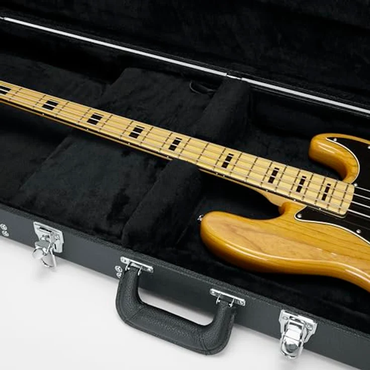 Gator Deluxe Case Bass, Koffer für Bassgitarren aus Sperrholz, außen Kunstleder, schwarz, 122,56 cm x 41,91 cm x 11,43 cm, 6,52 kg – Bild 10