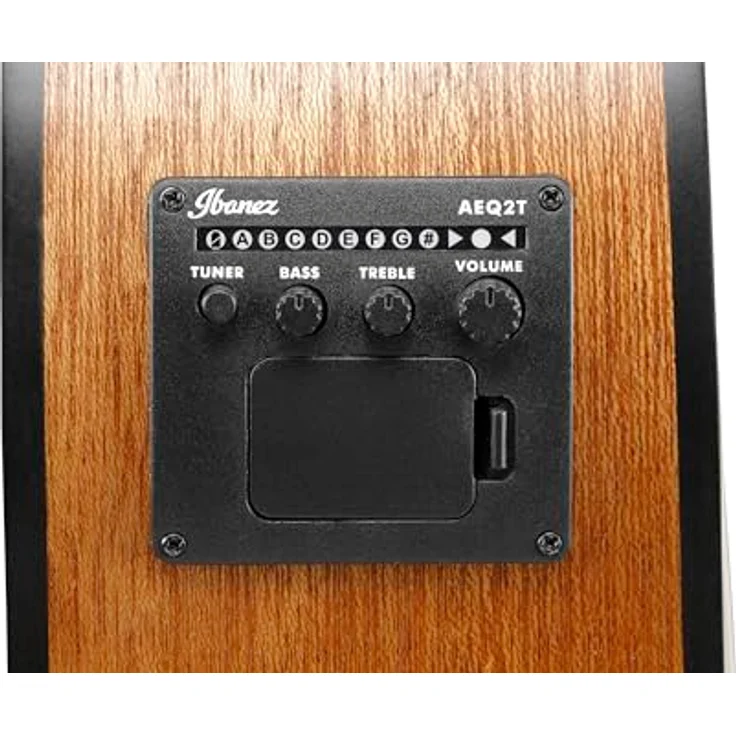 Ibanez GA3ECE-OAM, Konzertgitarre mit Cutaway, Fichtendecke und Ibanez AEQ-2T Preamp, Amber offen porig – Bild 9