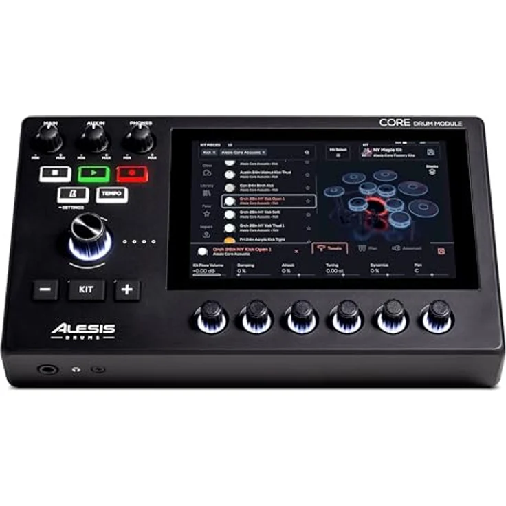 Alesis Strata Core E-Drum Kit, professionelles E-Drum Set mit 7" Touch Display, BFD3 Sound Engine, 370 Kit Pieces, Mesh-Pads und 25 GB Speicher – Bild 17