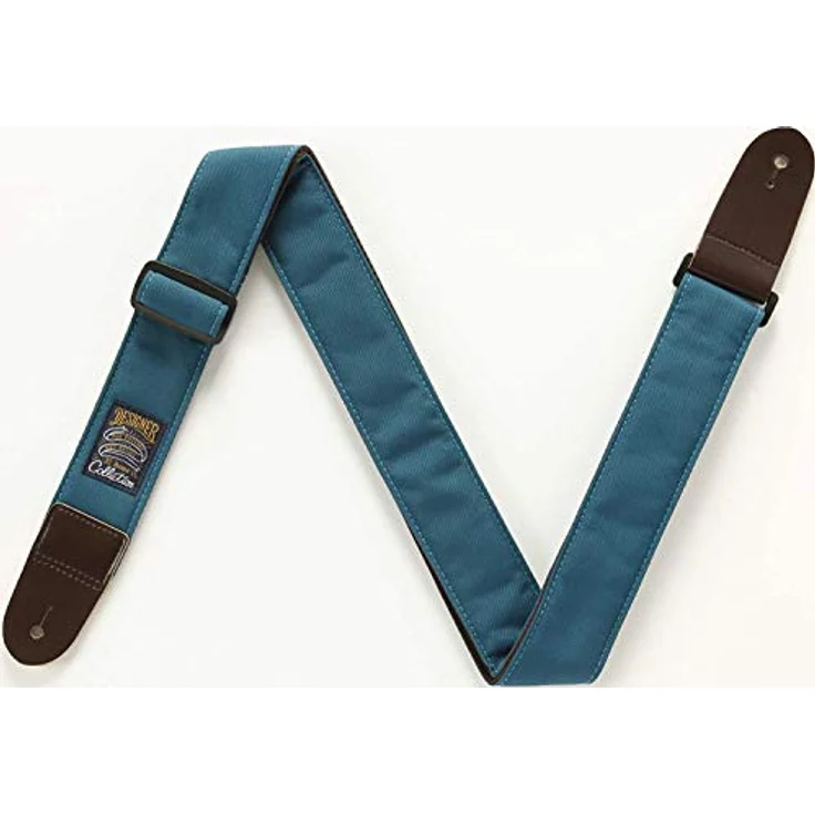 Ibanez Designer Collection Strap B, Gitarrengurt in Deep Blue, verstellbar bis 1700 mm, 50 mm breit mit Lederenden – Bild 4