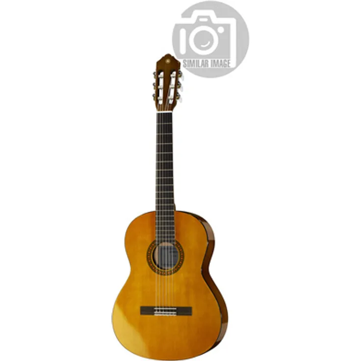 Yamaha LTD CS45, Konzertgitarre mit Fichtendecke, Meranti Boden und Zargen, Nato Hals, Palisander Griffbrett, 580mm Mensur, 3/4 Schülergitarre, natur