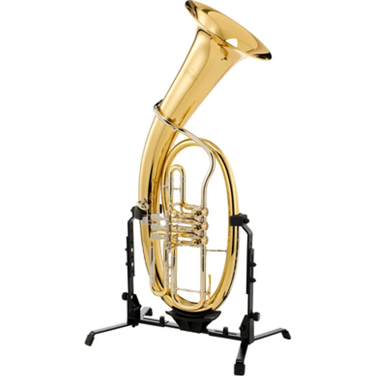Miraphone 47 0700 Bb-Tenorhorn, 3 Drehventile, B-Schaft, Messing Korpus, 250 mm Schallbecher, Klarlack finish