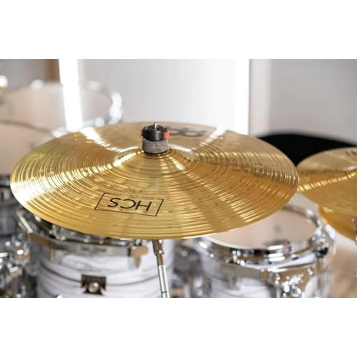 Meinl Cymbals HCS Complete Beckenset mit 14 Zoll Hihat, 16 Zoll Crash und 20 Zoll Ride - Messing, Traditionelles Finish (HCS141620) – Bild 3