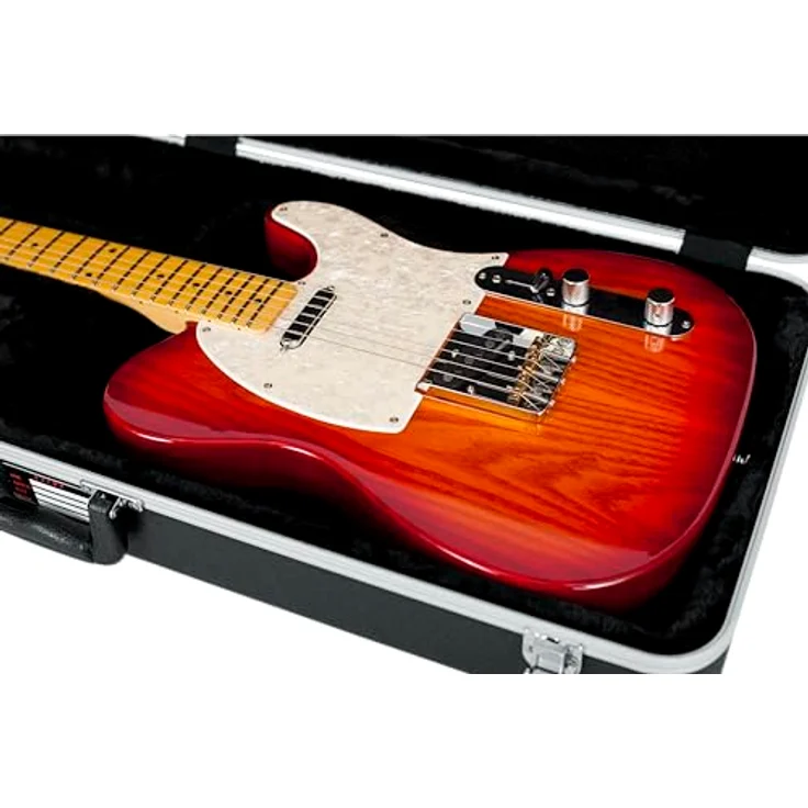 Gator GC-Electric-A, Gitarrenkoffer für ST/T-Style, ABS, mit Alu-Schließprofil und Zubehörfach, Innenmaße 47,63 cm Korpuslänge, 4,08 kg – Bild 10