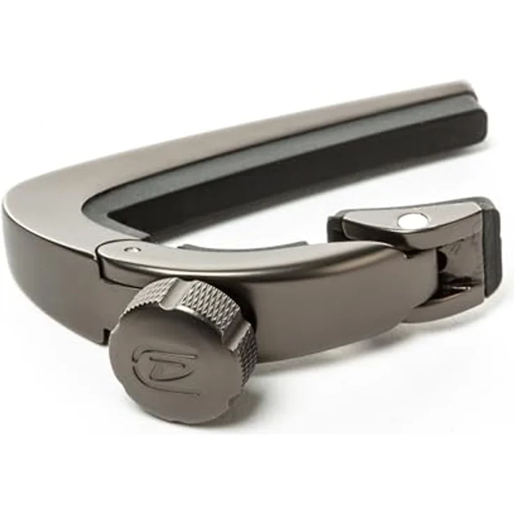 Dunlop Pivot Capo GM, Kapodaster in Gun Metal mit gleichmäßiger Spannung und präziser Intonation – Bild 2