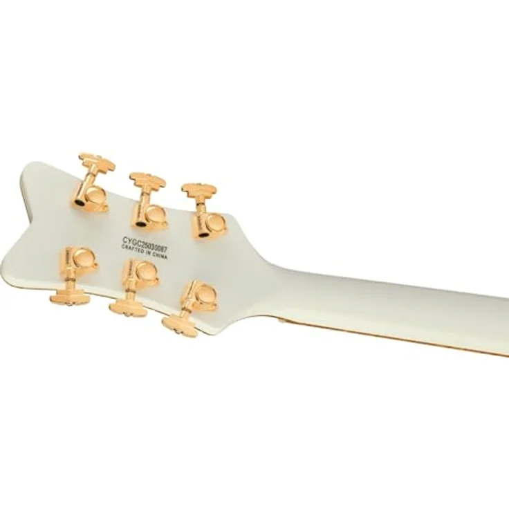 Gretsch Synchromatic Falcon BB White, Hollow Body E-Gitarre mit Ahorn Korpus, Ebenholz Griffbrett und Bigsby Tremolo – Bild 7