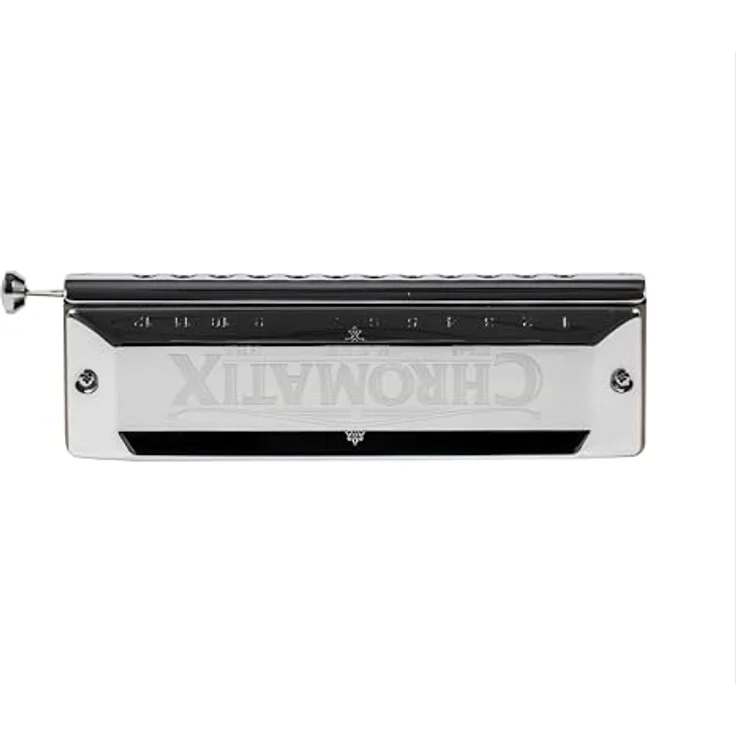 Suzuki SCX-48 Chromatix G, chromatische Mundharmonika mit 12 Kanzellen, G-Stimmung, verchromte Deckelplatten und Phosphor Bronze Stimmplatten – Bild 8