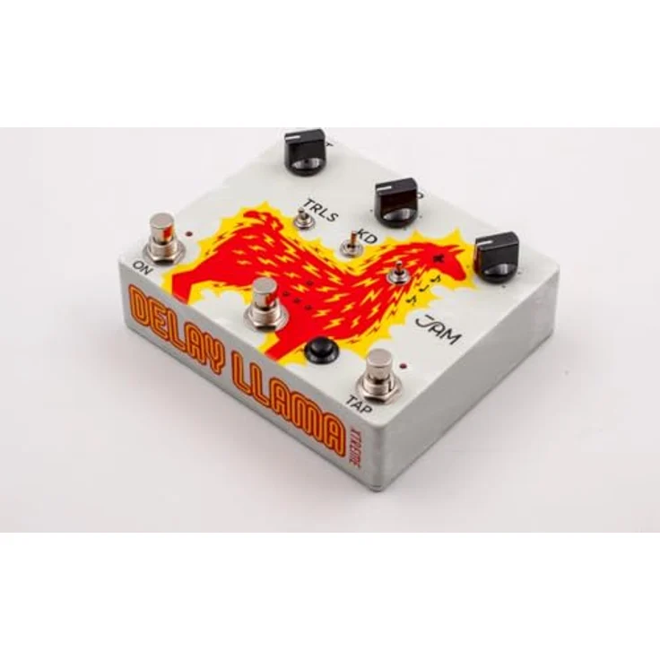 JAM pedals Delay Llama XTreme, vollanaloges Eimerketten Delay-Pedal mit 800 ms Verzögerungszeit, 4 Presets und 4 Klangmodi – Bild 5