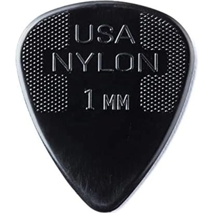 Dunlop Nylon Standard Plektren, 1,0mm, 12er Pack, Players Pack