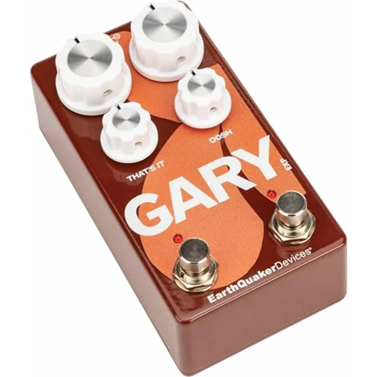 EarthQuaker Devices Gary Red Brown LTD, Fuzz / Overdrive Effekt Pedal, Rote-Braune Limited Edition mit Flexi-Switch-Technologie und True Bypass – Bild 3