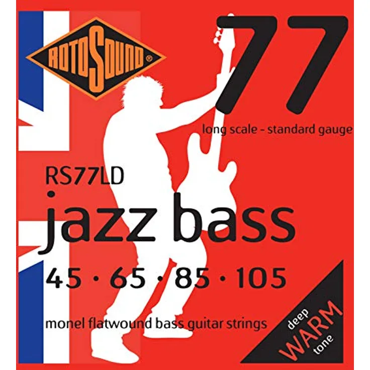 Rotosound RS77LD Saitenspanner für Bassgitarren, warmer Sound, britische Handarbeit, ideal für Jazz