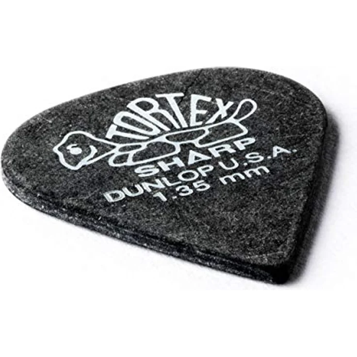 Dunlop Tortex Sharp Plektren 1,35 mm, 12er Pack, schwarz – Bild 3
