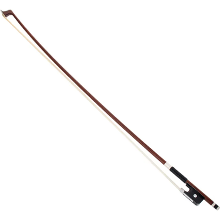 Dörfler D6 Viola Bow 3/4, Made in Germany, Massaranduba-Stange, Ebenholzfrosch mit Drahtbewicklung
